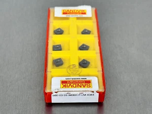 Sandvik 880-03 03 W06H-P-LM 4344 Carbide Insert (Pack of 8) - Picture 1 of 3