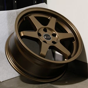 17x8 Bronze Wheels Vors TR37 5x112 35 (Set of 4) 73.1 - Picture 1 of 7