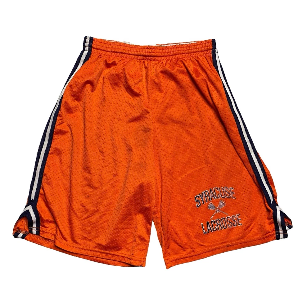 Шорты лакросс Syracuse University M оранжевые винтажные сделано в США обмен хлопка - Изображение 1 из 4