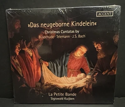 J. S. Bach Wagner - Christmas Cantatas CD NEW Accent La Petite Bande  Buxtehude - Image 1 of 2