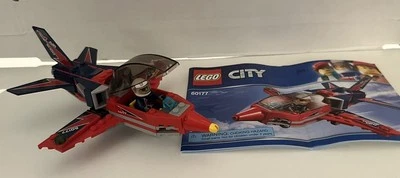 LEGO CITY: Airshow Jet (60177) 100% ПОЛНЫЙ КОМПЛЕКТ  - Изображение 1 из 3