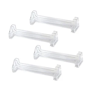 4 Pack Dust Cover Sturdy Clear Valance Corner Vertical Blind Valance Corners - Picture 1 of 7