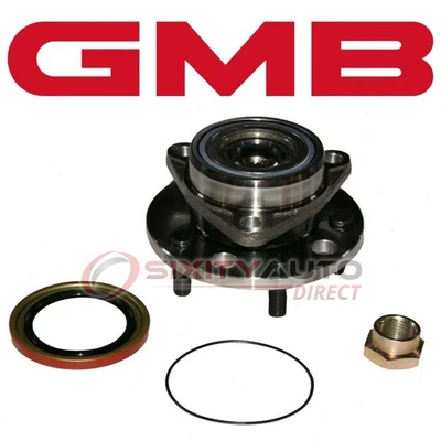 GMB Front Wheel Bearing Hub Assembly for 1985-1990 Chevrolet Celebrity - wq Foto 1 de 4
