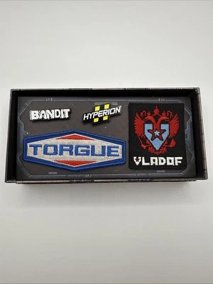 Borderlands Weapon Manufacturers Patch And Pin Set - Image 1 of 3