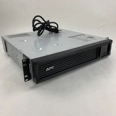 APC SMT1000RM2U Smart UPS Back Up Tested No Batteries w/ Faceplate - Image 1 of 4