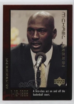 1999 Upper Deck Michael Jordan Career Box Set Michael Jordan #60 HOF - Image 1 of 2