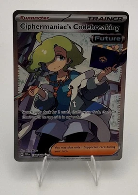 Ciphermaniac's Codebreaking 198/162 SV05: Temporal Forces Holo Pokemon TCG - NM - Image 1 of 2