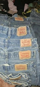 Lotto 15 paia jeans Levi's molto grandi - Foto 1 di 9