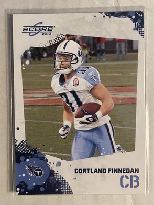 2010 Score #285 Cortland Finnegan Titans Football Card - Image 1 of 2