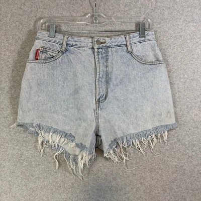 Pantalones Cortos Bongo Vintage Mujer 28 Azul Denim Corte Años 90 Foto 1 de 4