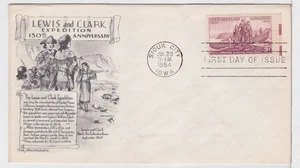 TurtlesTradingPost - Lewis & Clark Expeditions #1063- 1954 FDC Aristocrats - Picture 1 of 1