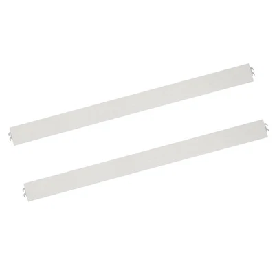 Riel de cama Evolur convertible para cuna de madera tamaño completo, cepillo blanco Foto 1 de 4