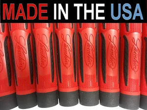  8 Red Lamkin Dual Density Torsion Control Prototype REMINDER Golf Grips USA - Picture 1 of 2