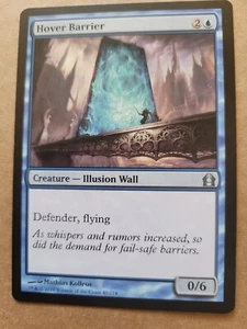 Barrera flotante Return to Ravnica RTR MTG Magic #40 Illusion Wall LP DESCUENTO A GRANEL - Imagen 1 de 1