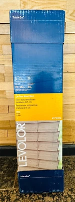 Persianas horizontales oscurecedoras inalámbricas LECOLOR Trim+Go 2" ancho listón 31" x 72" Foto 1 de 3