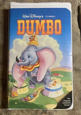 Walt Disney’s Classic Dumbo VHS Tape Cassette - Imagem 1 de 4