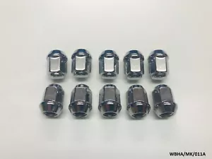10x Chrome Wheel Nut for Caliber /Jeep Compass Patriot MK 2007-2017 WBHA/MK/011A - Picture 1 of 4