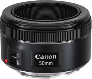 Canon EF 50mm f/1.8 II Standard AutoFocus Lens (Black) - Picture 1 of 5