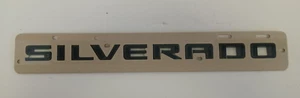 2019-2023 CHEVY SILVERADO RST "SILVERADO" EMBLEM OEM 85592711 - Picture 1 of 2