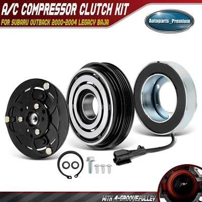Kit embrague compresor aire acondicionado para Subaru Outback 00-04 Impreza 02-04 Legacy Baja 03 Foto 1 de 4