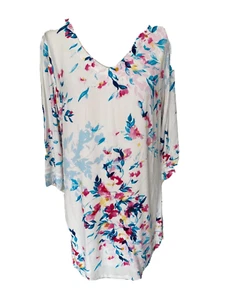 Adini 100% Viscose modal dress curved V neck 3/4 sleeves lined size XS - Picture 1 of 1