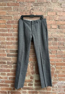 vintage PS Paul Smith Men’s Pants, Sz 32 x 33, gray Glen Plaid Wool/Cotton Soft! - Picture 1 of 7
