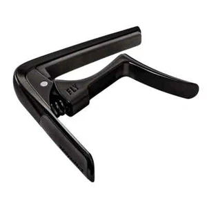 DUNLOP TRIGGER FLY GUITAR CAPO CURVED – BLACK 63CBK - Picture 1 of 9