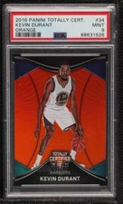 2016-17 Panini Totally Certified Orange 53/60 Kevin Durant #34 PSA 9 MINT