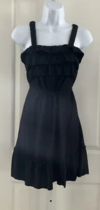 Xhilaration Sundresses 1 Black 1 Striped Size Girls Large 10/12 - Picture 1 of 9