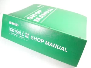 Kobelco SK150LC III Excavator Service Shop Repair Manual YM00101 Up - Picture 1 of 3