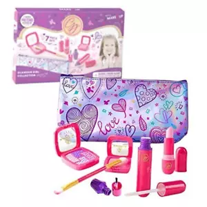 Pretend Play Kids Makeup Kit I Toddler Girl Toys Make up Set with Basic - Picture 1 of 12
