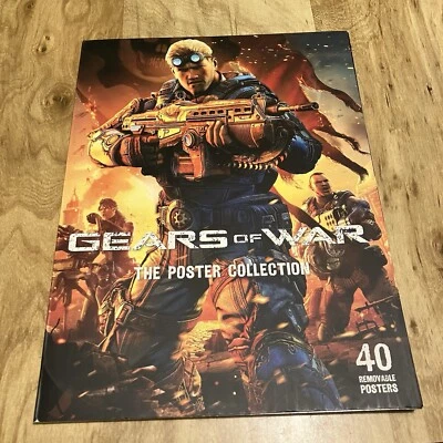 Epic Games GEARS OF WAR Video Game The Poster Collection Book 40 Posters - Image 1 of 4