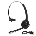 Single Ear Customer Service Headset BT5.0 Noise Reduction Clear Call Wireles SD0