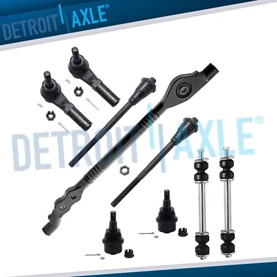 Front Tie Rods Ball Joints Center Links for Silverado GMC Sierra 2500 HD 3500 HD - Image 1 of 4