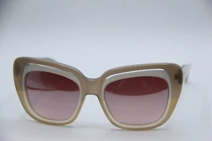 NEW L.A.M.B. LAMB LA 505 GLD GOLD GRADIENT MIRRORED AUTHENTIC SUNGLASSES 54-19 - Picture 1 of 4
