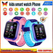 Kinder Telefonuhr Smartwatch GPS LBS 4G Uhr SOS SIM Wasserdicht Kids Armbanduhr