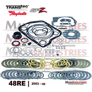 48RE Ram Transmission Master Rebuild Raybestos GPZ HD Friction Clutch Set 2003+ - Picture 1 of 6
