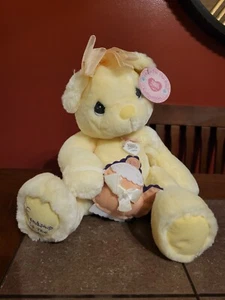 Precious Moments Hugs For The Soul Bear "Friendship Hits The Spot" Yellow - Picture 1 of 7