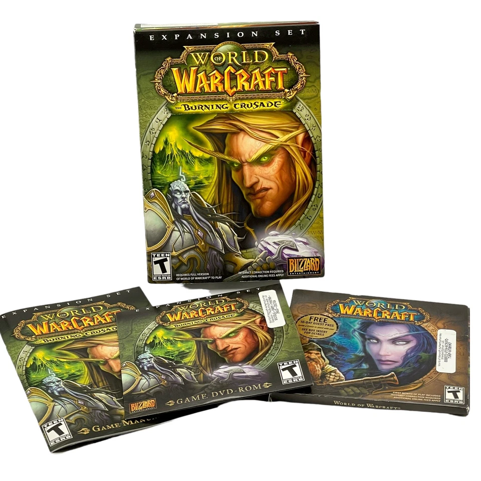 World of Warcraft Expansions Sets | Burning Crusade PC / Mac 2004 | 2006 - Image 1 of 4