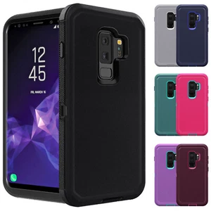 For Samsung Galaxy S9/S9 Plus Shockproof Heavy Duty Hybrid Hard Phone Case Cover - Picture 1 of 54