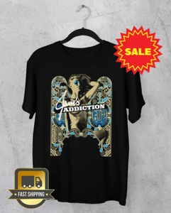 Jane's Addiction Poster Band Black Shirt Short Sleeve Unisex S-5XL - Picture 1 of 6