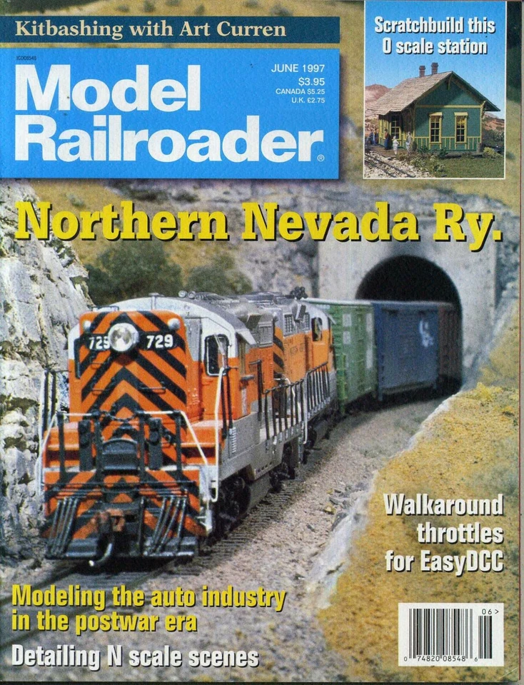 Model Railroader June, 1997 - Image 1 of 1