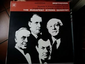 LP DIE LETZTEN QUARTETTE THE BUDAPEST STREICHQUARTETT BEETHOVEN OP.135/133 MINT - Bild 1 von 1