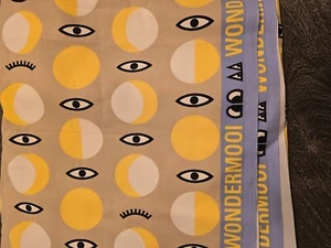 IKEA eyes Yellow Glodande Wondermooi fabric Walter Van Beirandonck 60" x 120" - Picture 1 of 1