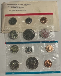 1972 Mint Uncirculated Coin Set - Picture 1 of 1