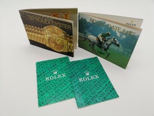 ROLEX Lot Lote Set Original 100% x4 Booklet Vintage