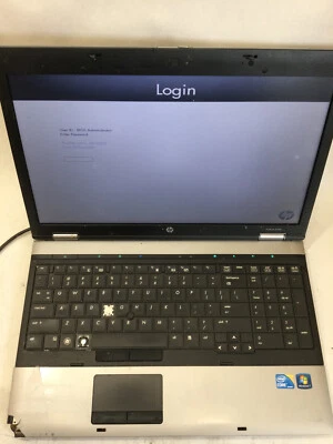 HP PROBOOK 6550B - FOR PARTS/BIOS LOCKED - INTEL I5 - 2GB RAM - READ DESCRIP -BB - Image 1 of 4