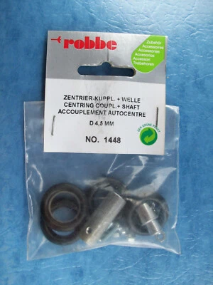 VINTAGE ROBBE 1448 CENTERING COUPLER + SHAFT D 4 ,5MM UDISCO NO. 1448 NIP  - Image 1 of 2