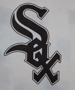 1 CHICAGO WHITE SOX BASEBALL QUILT BLOCK SEWING SQUARE Fabric Material Quilting - Picture 1 of 2
