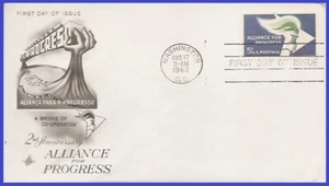 USA4 #1234 U/A ARTCRAFT FDC Alliance for Progress - Picture 1 of 1